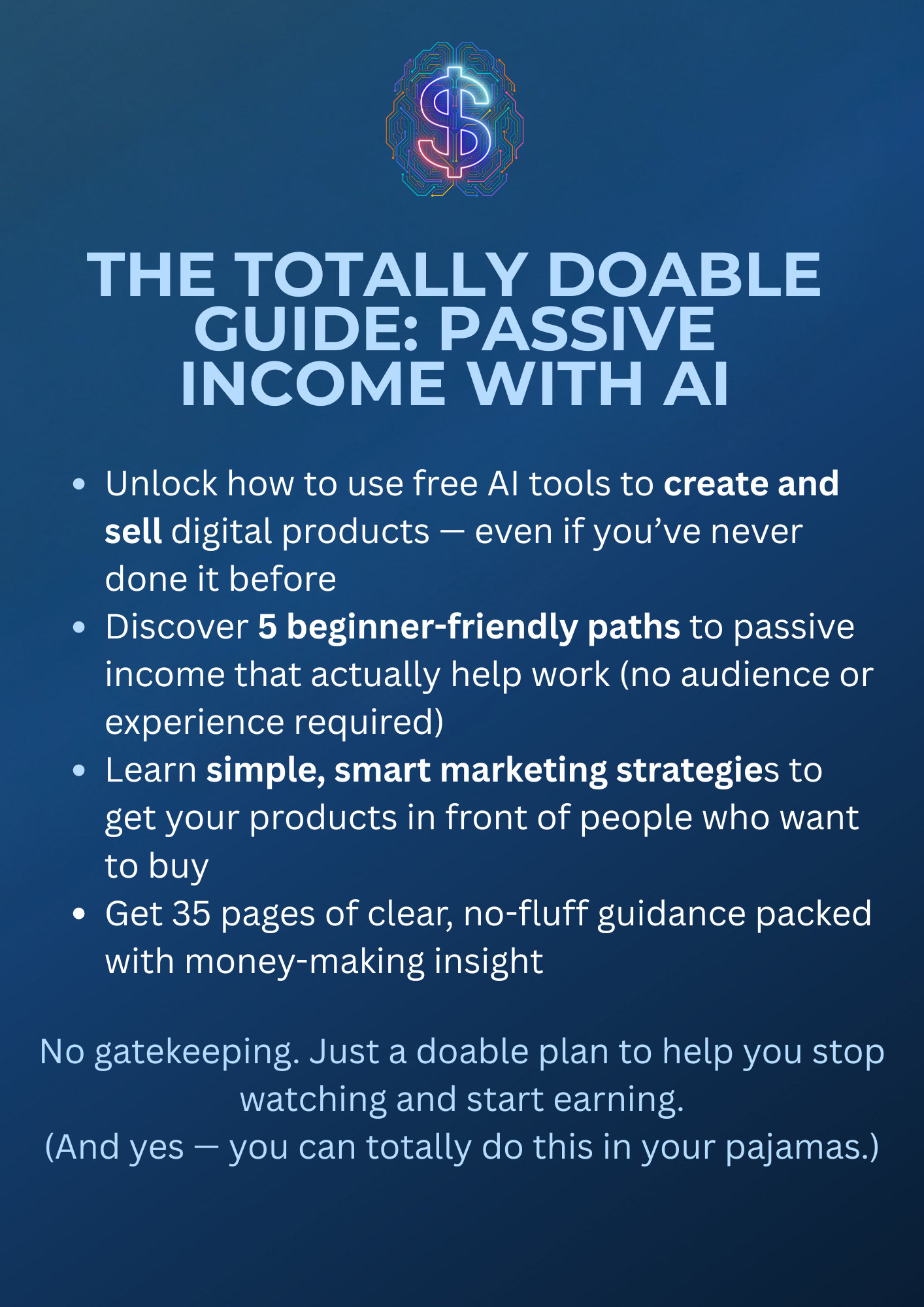 The Totally Doable Guide: Passive Income with AI
